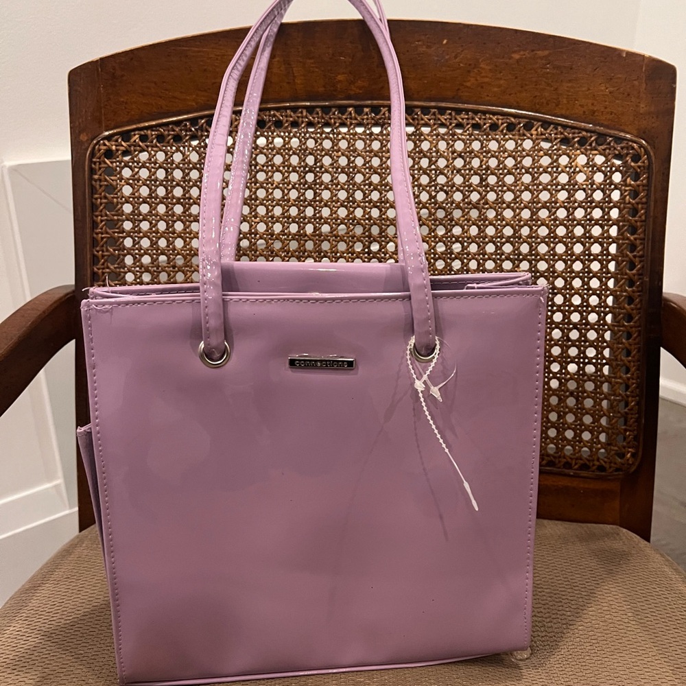 Connections Pastel Purple Shoulder Bag